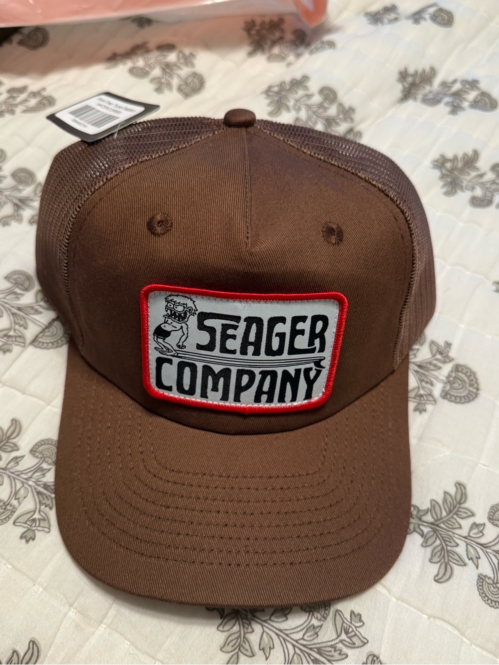 Seager Company Brown Trucker Cap NWT